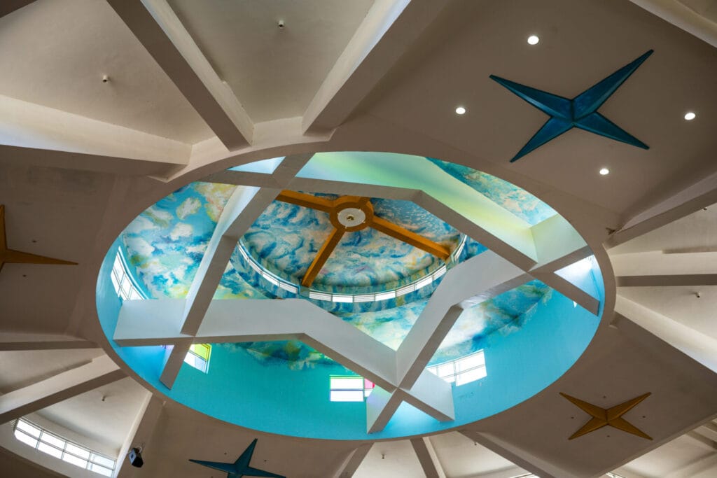 Architectural buildings interiors indoors structural design shapes patterns